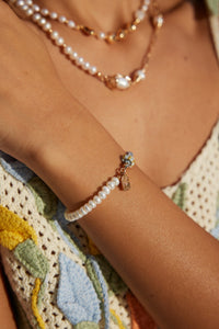 Chinese natural pearl bracelet