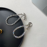 Flashing! Crystal diamond mobile phone chain camera chain bag hanging high-end texture blingbling