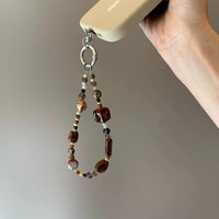 Sea salt amber | Handmade Czech glazed beaded Merad autumn and winter ccd chain